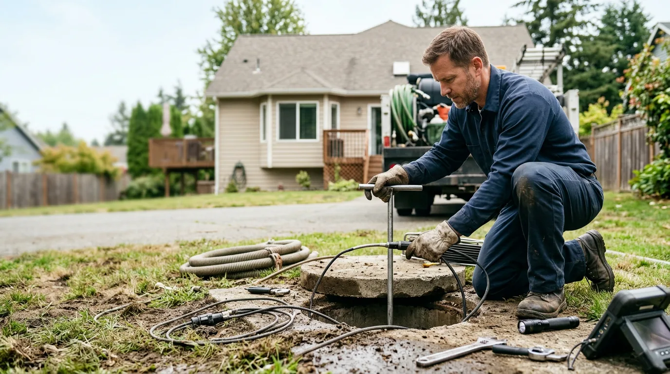 Septic Tank Pumping in Orting, WA